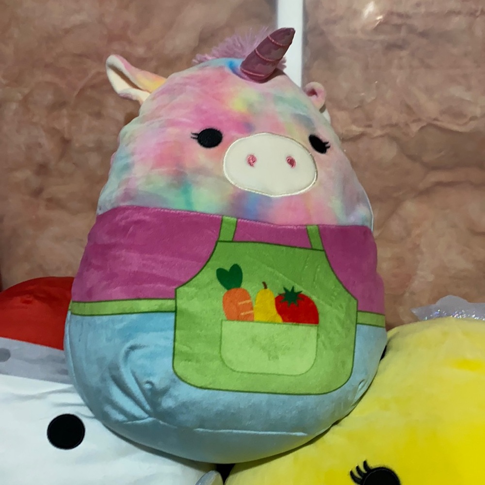 Esmeralda the Unicorn Grocer Squishmallow 12 inch